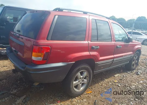 2004 Jeep Grand Cherokee Laredo from USA, damaged, VIN 1J4GW48S34C419596